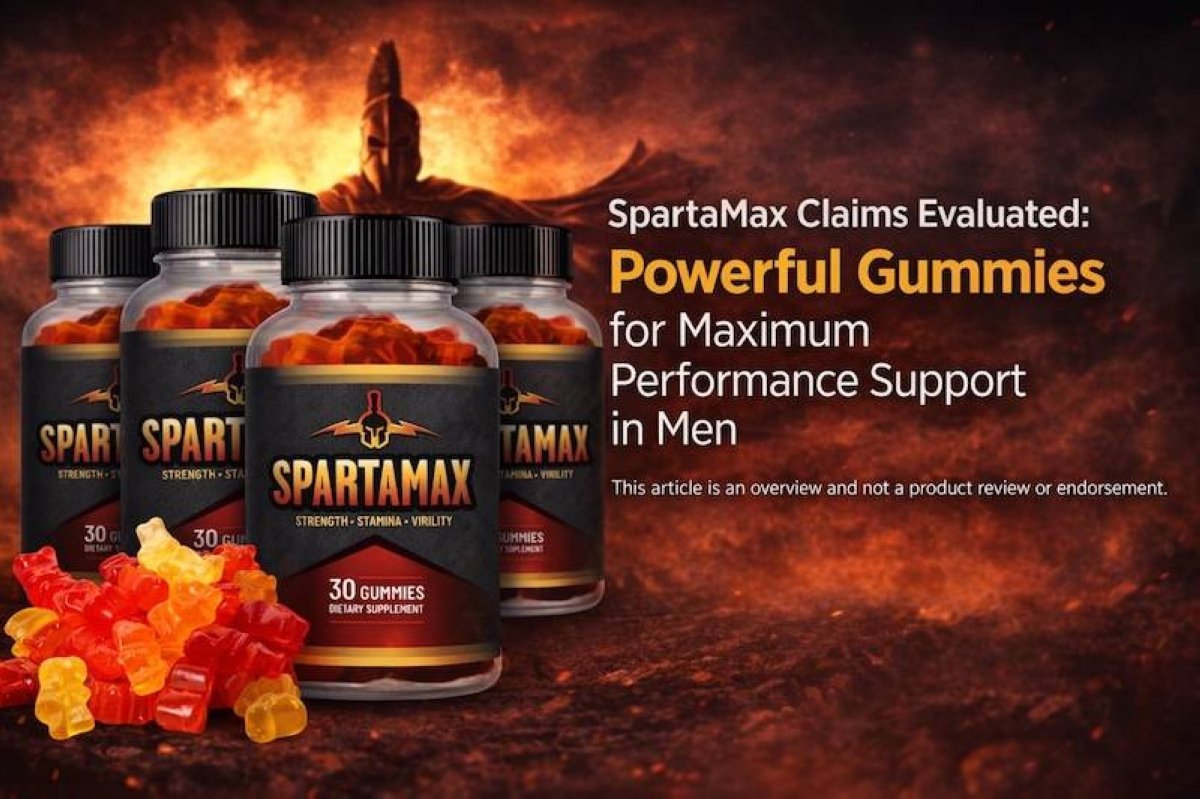 Spartamax gummies dietary supplement for daily energy and vitality